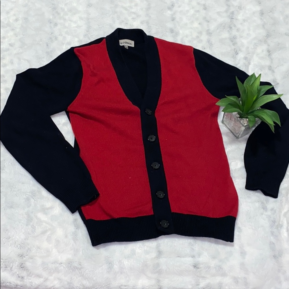 COPY - Black & red Le Château sweater